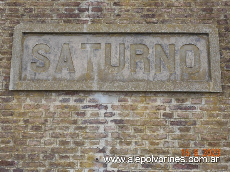 Foto: Estación Saturno - Saturno (Buenos Aires), Argentina