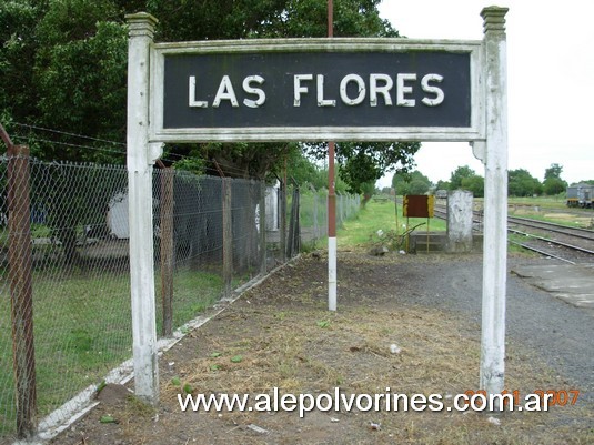 Foto: Estación Las Flores - Las Flores (Buenos Aires), Argentina