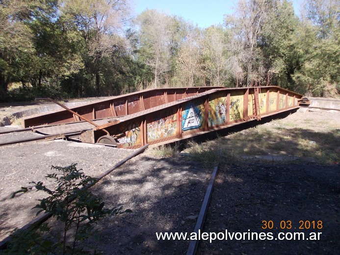 Foto: Estación Laboulaye - Mesa Giratoria - Laboulaye (Córdoba), Argentina
