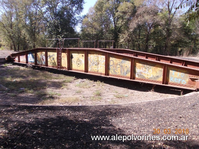 Foto: Estación Laboulaye - Mesa Giratoria - Laboulaye (Córdoba), Argentina
