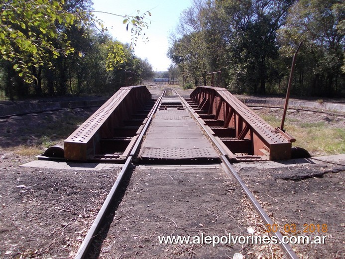 Foto: Estación Laboulaye - Mesa Giratoria - Laboulaye (Córdoba), Argentina