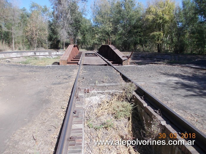 Foto: Estación Laboulaye - Mesa Giratoria - Laboulaye (Córdoba), Argentina