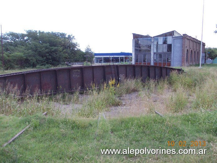 Foto: Estación Las Varillas FCCA - Mesa Giratoria - Estación Las Varillas FCCA (Córdoba), Argentina