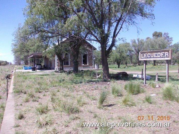 Foto: Estación Lecueder FCBAP - Lecueder (Córdoba), Argentina