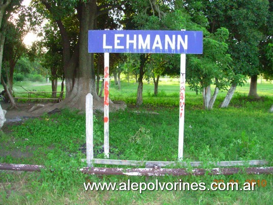 Foto: Estación Lehmann FCSF - Lehmann (Santa Fe), Argentina