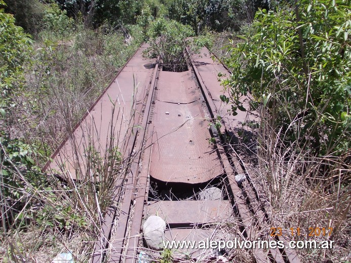 Foto: Estación León - Mesa Giratoria - León (Jujuy), Argentina