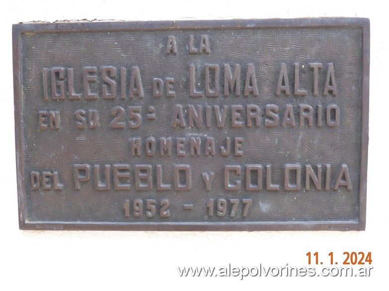 Foto: Loma Alta - Iglesia San Juan Bautista - Loma Alta (Santa Fe), Argentina