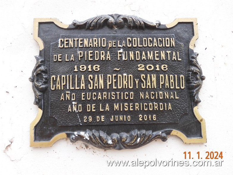 Foto: Larrechea - Capilla San Pedro y San Pablo - Larrechea (Santa Fe), Argentina