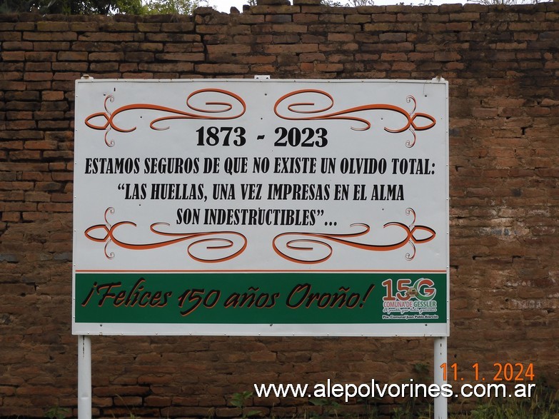 Foto: Oroño - Ruinas del Molino Harinero - Oroño (Santa Fe), Argentina