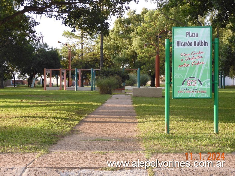 Foto: San Carlos Centro - Plaza Ricardo Balbin - San Carlos Centro (Santa Fe), Argentina