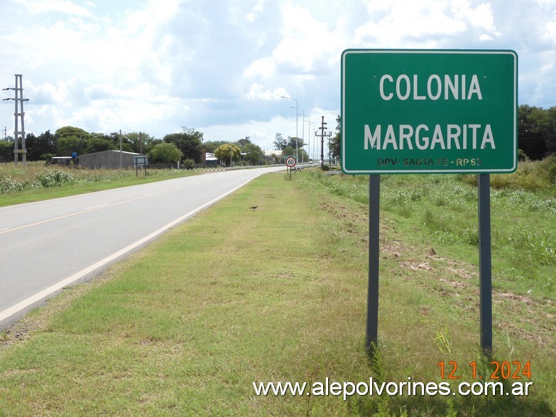Foto: Colonia Margarita - Acceso - Colonia Margarita (Santa Fe), Argentina