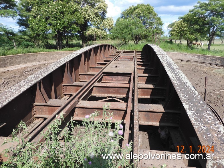 Foto: Estación Garibaldi - Mesa Giratoria - Garibaldi (Santa Fe), Argentina