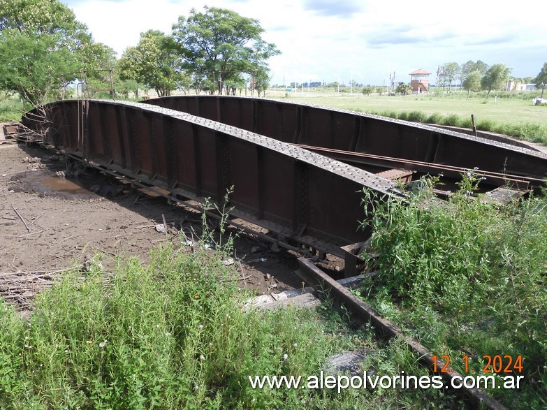 Foto: Estación Garibaldi - Mesa Giratoria - Garibaldi (Santa Fe), Argentina