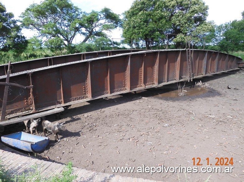 Foto: Estación Garibaldi - Mesa Giratoria - Garibaldi (Santa Fe), Argentina