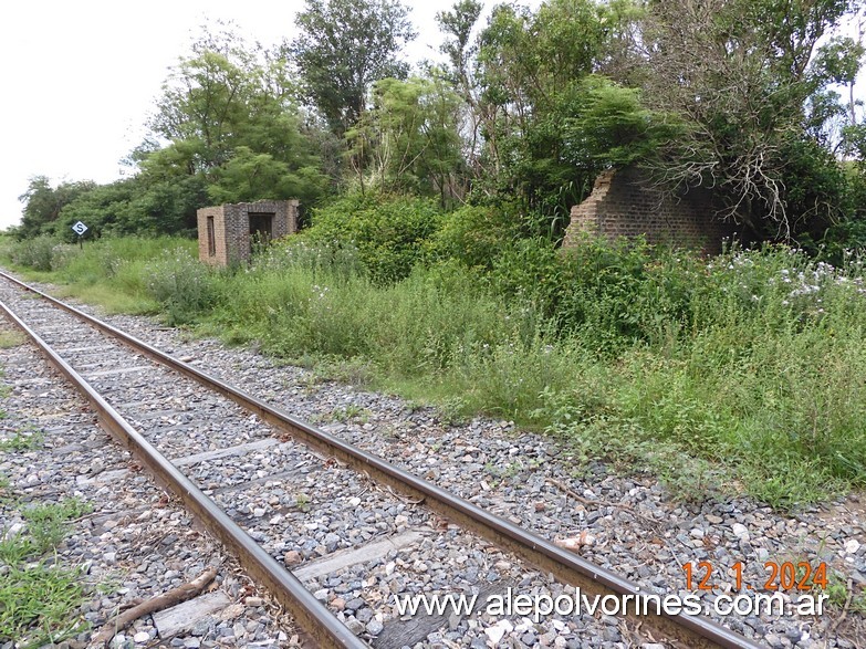 Foto: Estación Km 483 - FC Córdoba y Rosario - Sastre (Santa Fe), Argentina
