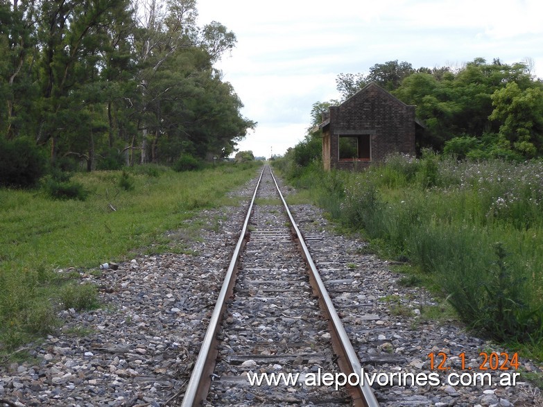 Foto: Estación Km 483 - FC Córdoba y Rosario - Sastre (Santa Fe), Argentina