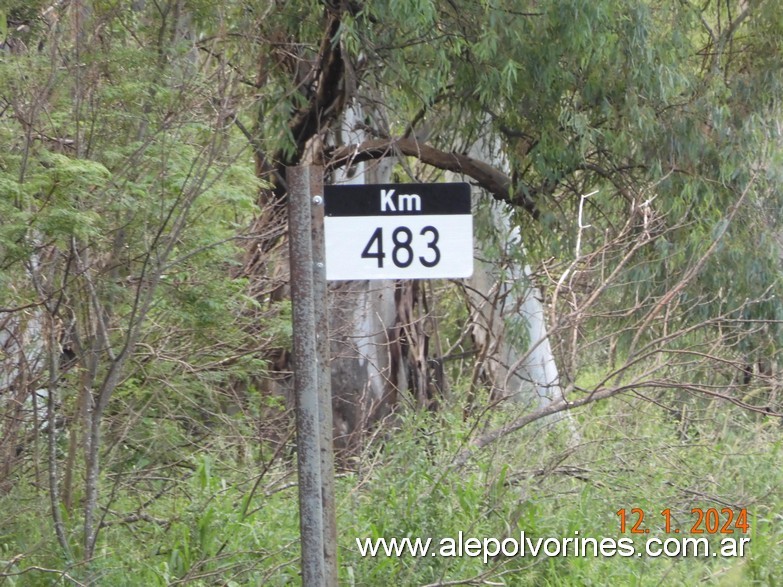 Foto: Estación Km 483 - FC Córdoba y Rosario - Sastre (Santa Fe), Argentina