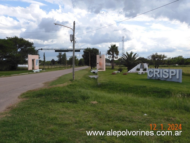 Foto: Crispi - Acceso - Crispi (Santa Fe), Argentina