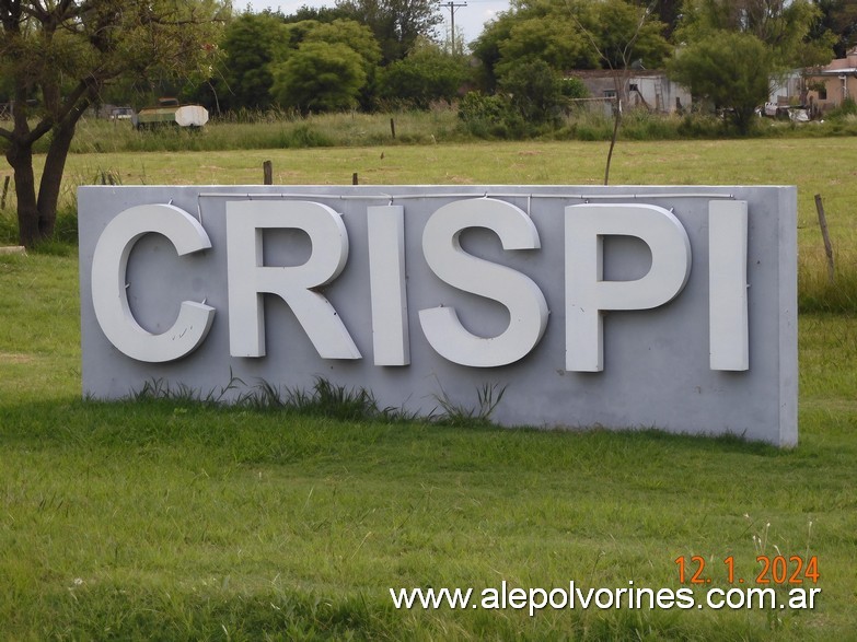Foto: Crispi - Acceso - Crispi (Santa Fe), Argentina