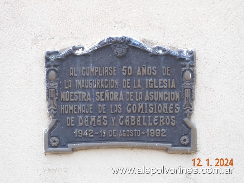 Foto: Crispi - Iglesia NS de la Asuncion - Crispi (Santa Fe), Argentina