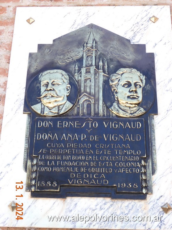 Foto: Colonia Vignaud, Córdoba - Iglesia María Auxiliadora - Colonia Vignaud (Córdoba), Argentina