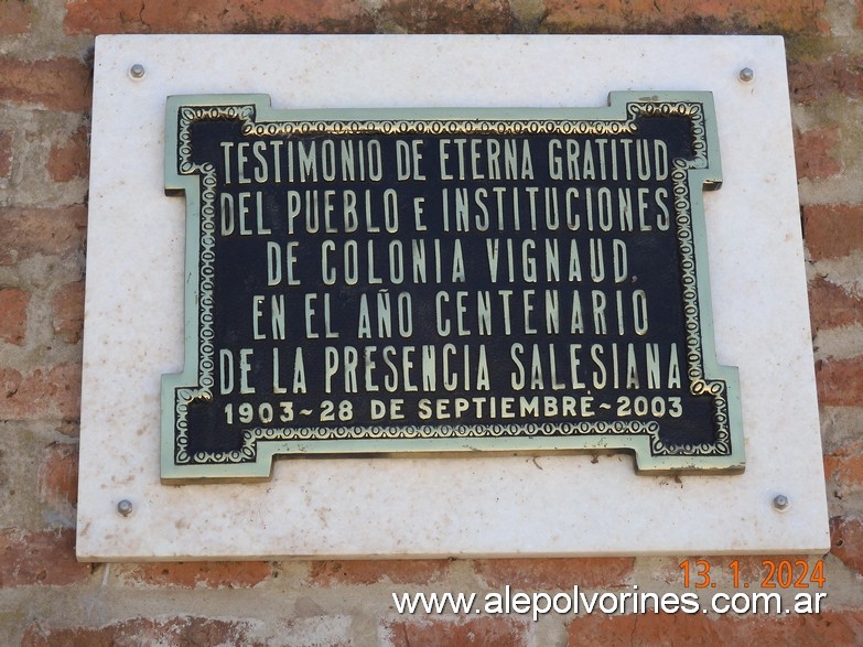 Foto: Colonia Vignaud, Córdoba - Iglesia María Auxiliadora - Colonia Vignaud (Córdoba), Argentina