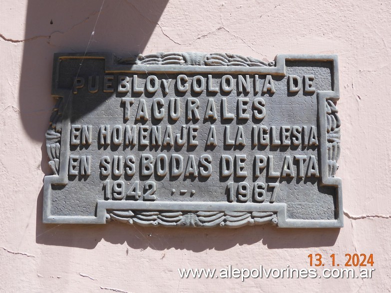 Foto: Colonia Tacurales - Iglesia María Auxiliadora - Tacurales (Santa Fe), Argentina