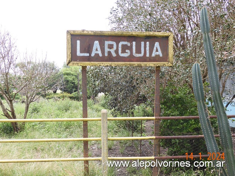 Foto: Estación Larguia - Larguia (Santa Fe), Argentina