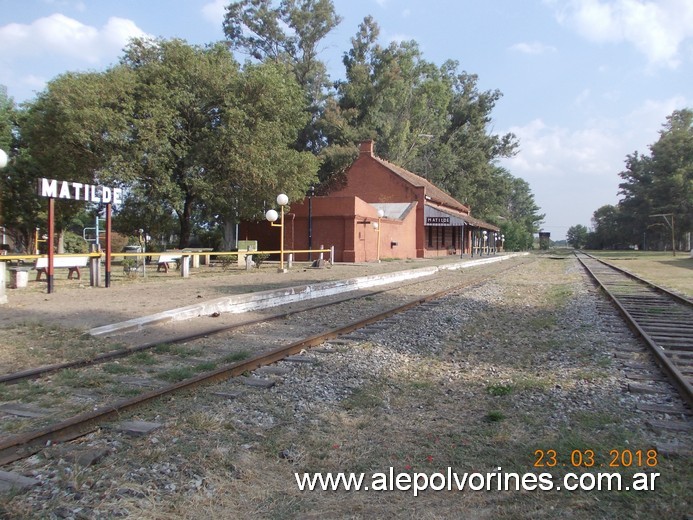 Foto: Estación Matilde - Matilde (Santa Fe), Argentina