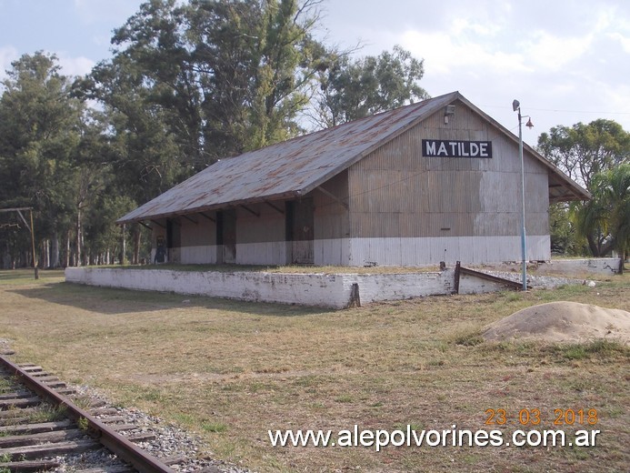 Foto: Estación Matilde - Matilde (Santa Fe), Argentina