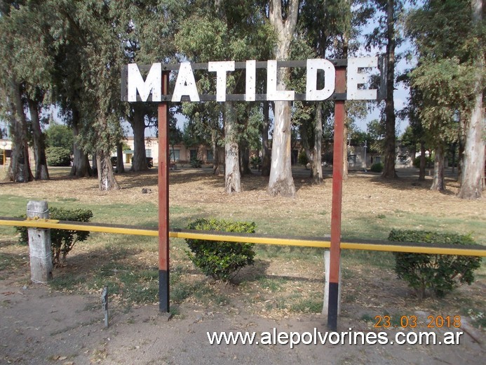 Foto: Estación Matilde - Matilde (Santa Fe), Argentina