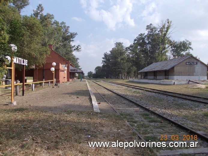 Foto: Estación Matilde - Matilde (Santa Fe), Argentina