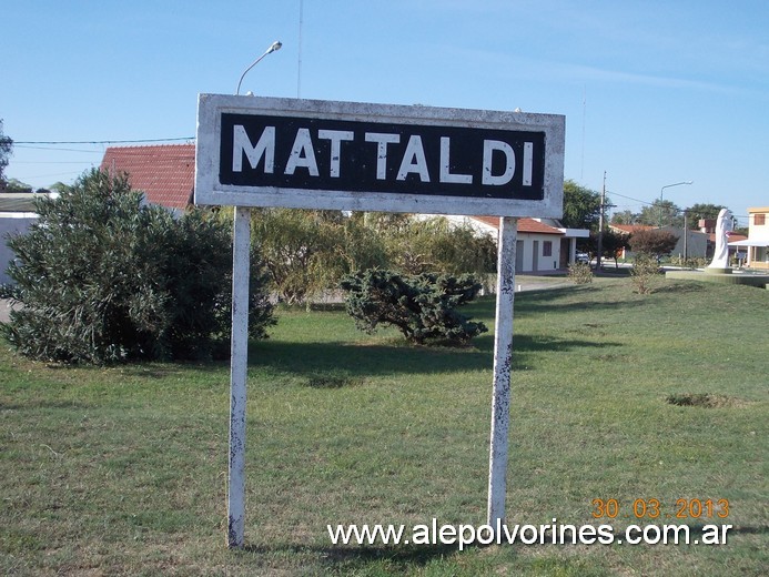 Foto: Estación Mattaldi - Mattaldi (Córdoba), Argentina