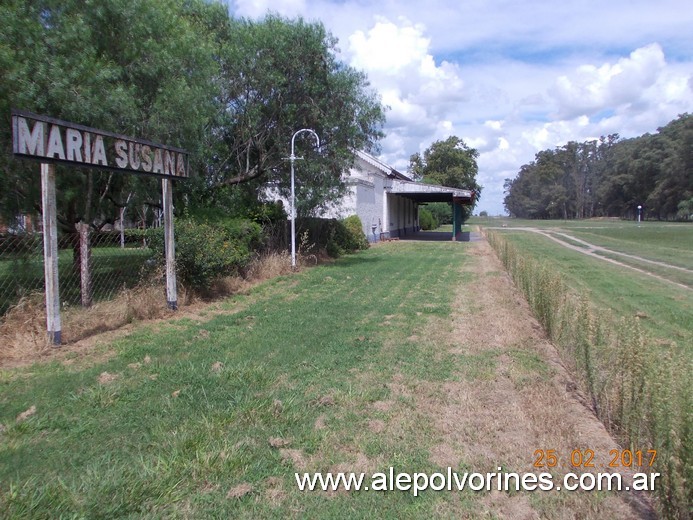 Foto: Estación María Susana - María Susana (Santa Fe), Argentina