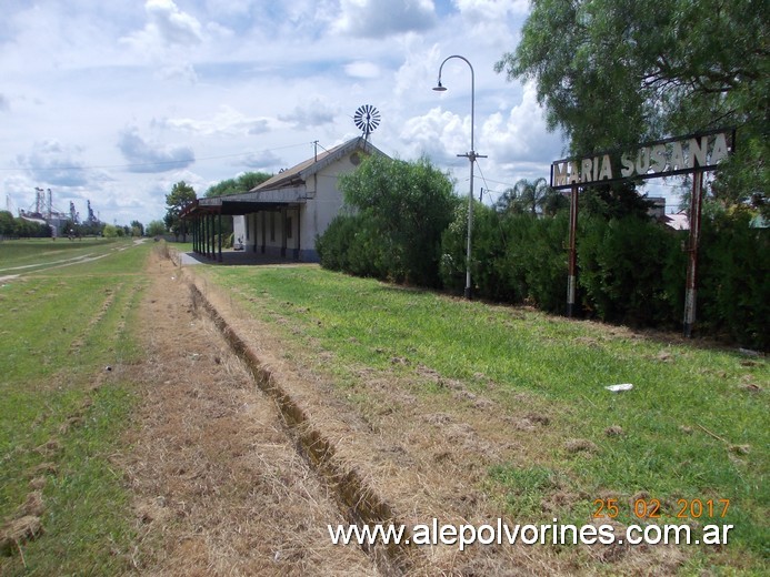 Foto: Estación María Susana - María Susana (Santa Fe), Argentina