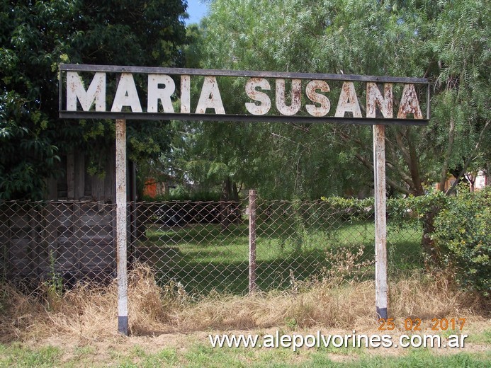Foto: Estación María Susana - María Susana (Santa Fe), Argentina
