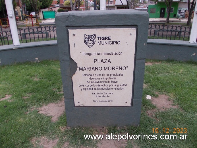 Foto: El Talar - Plaza Mariano Moreno - Tigre (Buenos Aires), Argentina