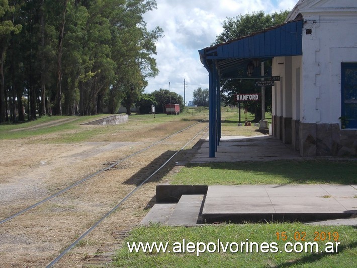 Foto: Estación Sanford - Sanford (Santa Fe), Argentina