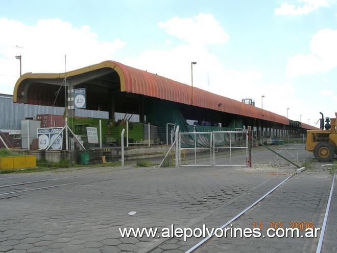 Foto: Estación Mercado Central - Tapiales (Buenos Aires), Argentina