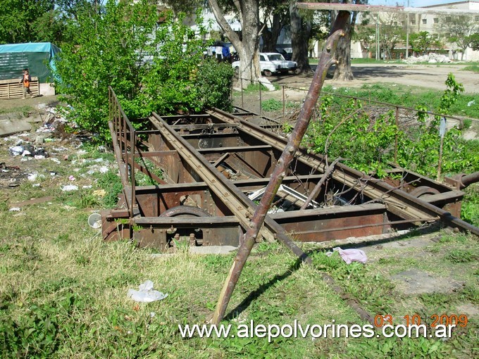 Foto: Estación Mercedes FCO - Mesa Giratoria - Mercedes (Buenos Aires), Argentina