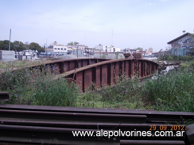 Foto: Estación Merlo - Mesa Giratoria - Merlo (Buenos Aires), Argentina