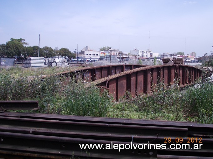 Foto: Estación Merlo - Mesa Giratoria - Merlo (Buenos Aires), Argentina