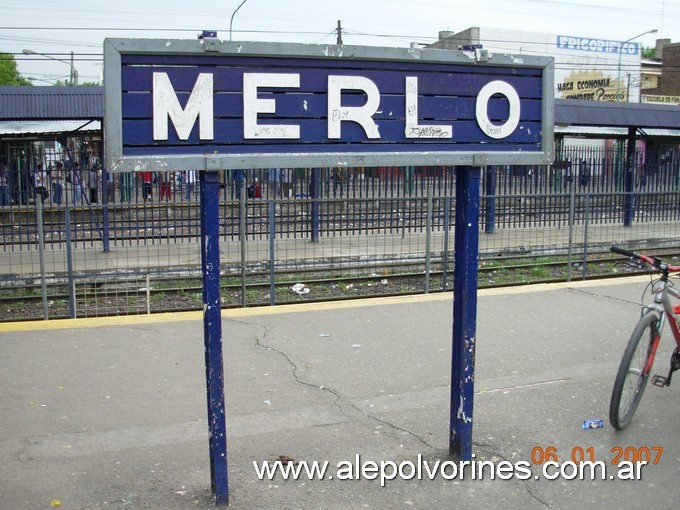 Foto: Estación Merlo - Merlo (Buenos Aires), Argentina