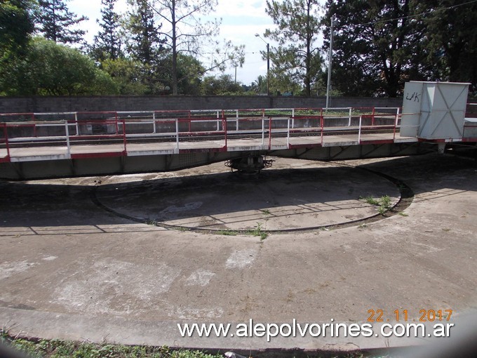Foto: Estación Metan - Mesa Giratoria - Metan (Salta), Argentina