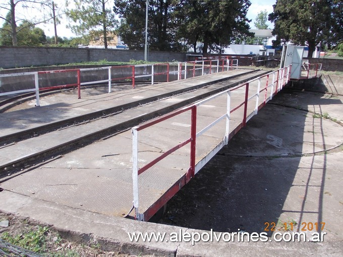 Foto: Estación Metan - Mesa Giratoria - Metan (Salta), Argentina