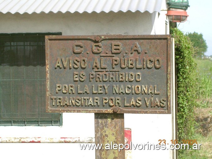 Foto: Estación Merlo Gómez - Castelar (Buenos Aires), Argentina