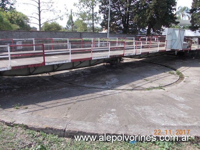 Foto: Estación Metan - Mesa Giratoria - Metan (Salta), Argentina
