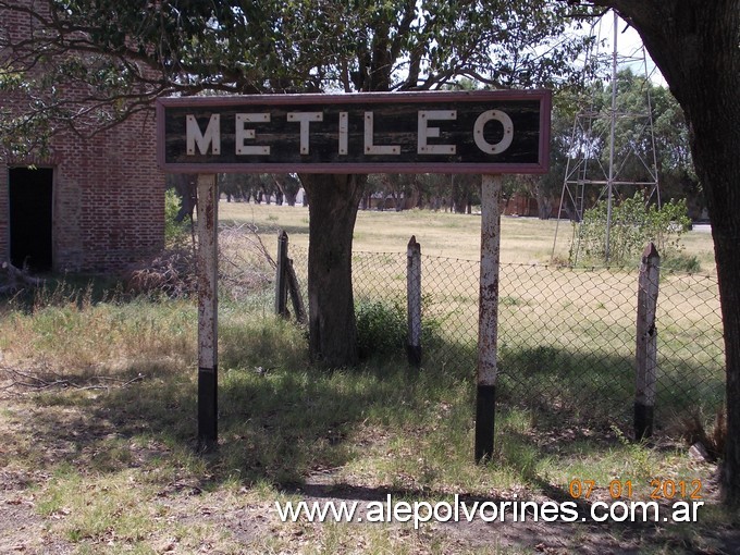 Foto: Estación Metileo - Metileo (La Pampa), Argentina