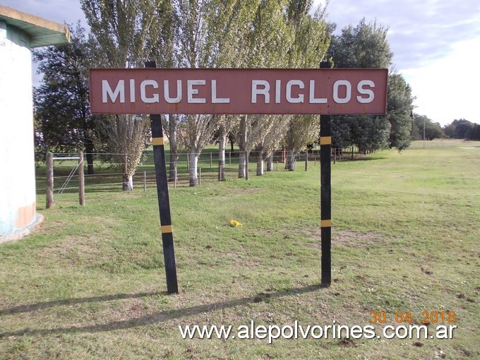 Foto: Estación Miguel Riglos - Miguel Riglos (La Pampa), Argentina