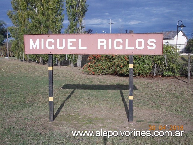 Foto: Estación Miguel Riglos - Miguel Riglos (La Pampa), Argentina